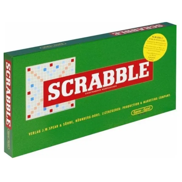 55011 - Scrabble anniversary edition - Board game, 2-4 players, ages 10+ (DE edition)