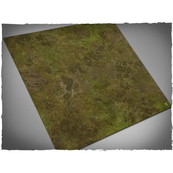 38MAT33M - Spielmatte - Muddy Field, Mousepad Matte, Größe 91 × 91 cm