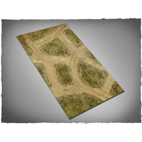 172MAT44X30M - Spielmatte - Cobblestone Streets v2, Mousepad Matte, Größe 112 × 76 cm