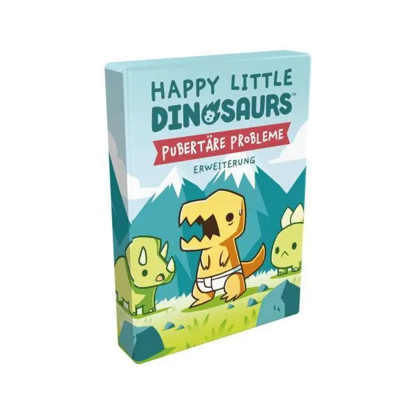 Happy Little Dinosaurs - Pubertal Problems, card game, for 2-4 players ...