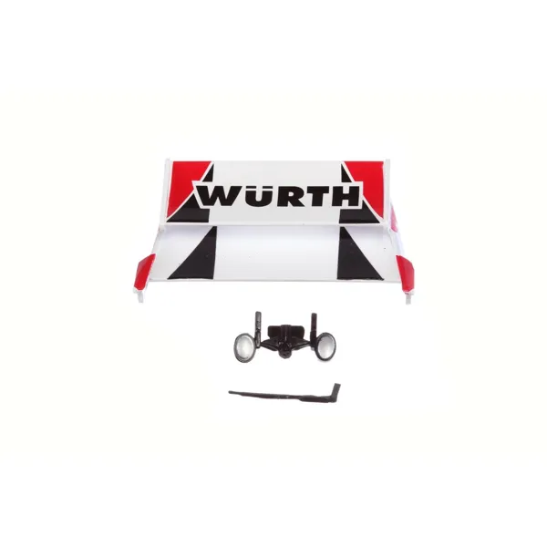 20085538 - Small parts Ford Capri Zakspeed Turbo "Würth Zakspeed Team, No.2" #23858