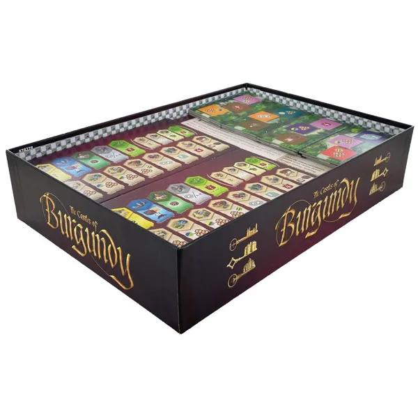 3D32SET - Organizer für The Castles of Burgundy - Grundspielbox