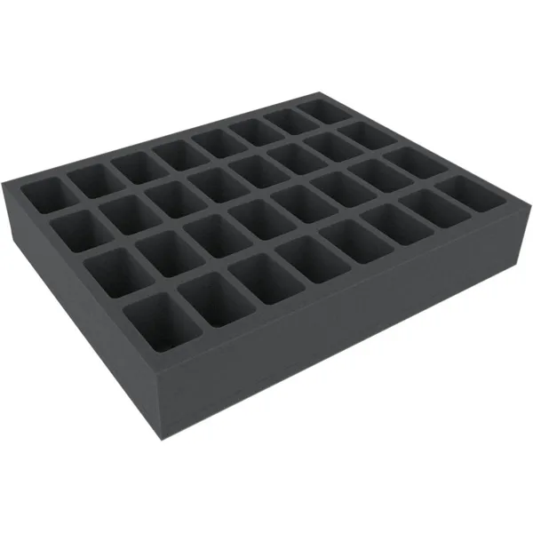 FSMEDS060BO - 60 mm full-size foam insert with 32 compartments