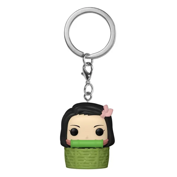 FK66824 - Demon Slayer Pocket POP! vinyl keyring 4 cm Nezukon BSKT Display (12)