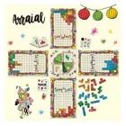 MB001 - Arraial, Card-/Figure Game, for 1-4 Players, from 8 Years