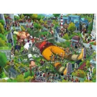 298869 - Gulliver, Cartoon im Dreieck, 1000 Pieces - Puzzle Size 50 x 70 cm