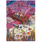 298876 - Fly with me!, Cartoon im Dreieck, 1000 Teile - Puzzlegröße 50 x 70 cm