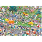 298883 - Cycle Race, Cartoon im Dreieck, 1000 Pieces - Puzzle Size 50 x 70 cm