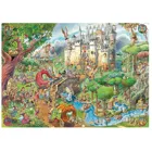 294144 - Fairy Tales, Cartoon im Dreieck, 1500 Teile - Puzzlegröße 60 x 80 cm