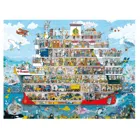 296971 - Cruise, Cartoon im Dreieck, 1500 Pieces - Puzzle Size 60 x 80 cm