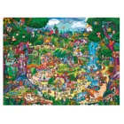 297923 - Wonderwoods, Cartoon im Dreieck, 1500 Pieces - Puzzle Size 60 x 80 cm