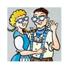 298425 - Oktoberfest, Cartoon im Dreieck, 1500 Teile - Puzzlegröße 60 x 80 cm