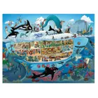 299255 - Submarine Fun, Cartoon im Dreieck, 1500 Teile - Puzzlegröße 60 x 80 cm