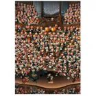 86602 - Orchestra, Cartoon im Dreieck, 2000 Pieces - Puzzle Size 68,8 x 96,6 cm