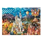 297008 - Bavaria, Cartoon im Dreieck, 2000 Pieces - Puzzle Size 68,8 x 96,6 cm