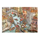 298432 - O Sole Mio! Cartoon im Dreieck, 2000 Pieces - Puzzle Size 68,8 x 96,6 cm