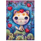 298951 - Strawberry Kitty, 1000 pieces - puzzle size 50,0 x 70,0 cm