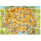 296391 - African Habitat - Funky Zoo, 1000 pieces, 70.0 x 50.0 cm