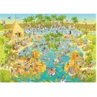 296933 - Nile Habitat - Funky Zoo, 1000 pieces, 70.0 x 50.0 cm