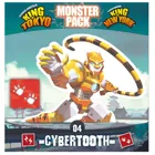 516580 - Monster Pack Cybertooth, King of Tokyo, 2-6 Spieler, ab 8 Jahre (Erweiterung, DE-Ausgabe)