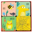 440374 - Animals and their home - Memo, 2 players, ages 3+ (DE edition)