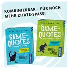 FKS6929260 - Game of Quotes - Verrückte Zitate, Card game, 3-6 players, ages 16+ (DE edition)