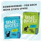 FKS6931450 - More Game of Quotes - Verrückte Zitate, card game (DE edition)