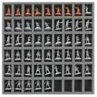 AG03SET - Foam Tray Set for Zombicide, Season 2, Prison Outbreak, Board Game Box