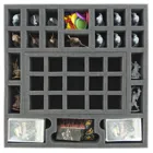 AG06SET - Schaumstoff-Set für Zombicide: Black Plague, Brettspielbox