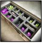 BD01SET - Foam Tray Set for Scythe Expansion: Invaders from Afar, with 14 Compartments