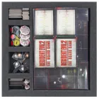 AF29SET - Foam Tray Set for Resident Evil 2: The Board Game, Board Game Box