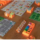 ORG017 - Organizer for Caverna: The Cave Builders, Board Game Box