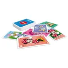 22522246 - Mixtett - Disney Mickey+ Friends, Card Game (DE/FR/IT) + Figurine Minnie