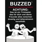 881946 - Buzzed - Card game, 3-20 players, ages 18+ (DE edition)