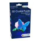 HCM59125 - Crystal Puzzle: 3D Schmetterling - 39 Teile (DE, EN), ab 14 Jahren