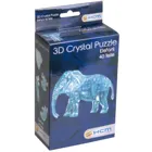 HCM59142 - Crystal Puzzle: 3D Elephant - 40 Pieces (DE, EN), from 14 years