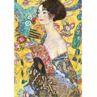 5527 - Gustav Klimt: Lady with fan - Puzzle, 1000 Pieces