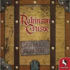 51949G - Robinson Crusoe treasure chest, board game, for 1-4 players, ages 10+ (DE edition)