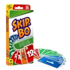 MTL52370 - Skip-Bo, card game for 2 to 6 players, ages 7+ (DE, IT, FR edition)