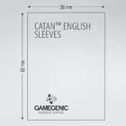 GGS10072 - PRIME Catan-Sized Sleeves 56 x 82 mm - Transparent (50 Sleeves)