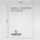 GGS10091ML - Marvel Champions Art Sleeves - Iron Man (50 + 1 Sleeves)