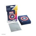 GGS10096ML - Marvel Champions Art Sleeves - Captain America (50 + 1 Sleeves)