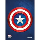 GGS10096ML - Marvel Champions Art Sleeves - Captain America (50 + 1 Sleeves)