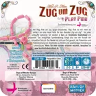 DOWD0027 - Zug um Zug: Play Pink - limitiertes Spiel Set für 2-5 Spieler (DE-Erweiterung)