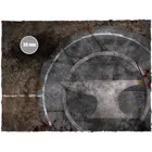 90MATGBM - Blacksmiths Play Mat, Mouse Pad Mat, Size 91 × 91 cm, Guild Ball Playing Field