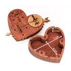 0785045811193 - Cluebox Tin Woodman`s Heart - treasure chest with code lock, from 14 years onwards