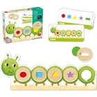 53477 - GOULA - Caterpillar, children's game, for 1 player, from 2 years old