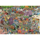 19071 - Die Blumen Parade von Jan van Haasteren, Puzzle, 1000 Teile