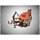 4GR-28S-FAR-S6 - Pre-painted Scenery - Mordanburg Damaged House Collection