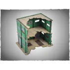 4GR-WF-MB-S3 - Vorgemalte Szenerie - Jungle Military Base Set